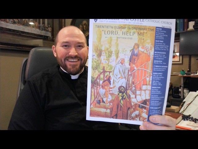 Weekly Parish Update (20th Sun(OT) & 08/16/26)