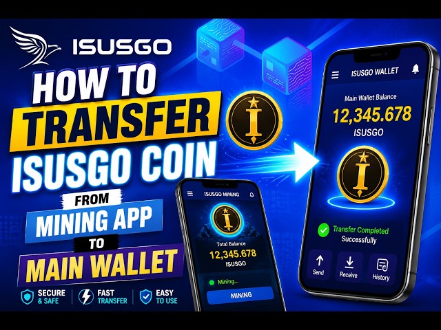 HOW TO TRANSFER ISUSGO COIN TO YOUR WALLET 
