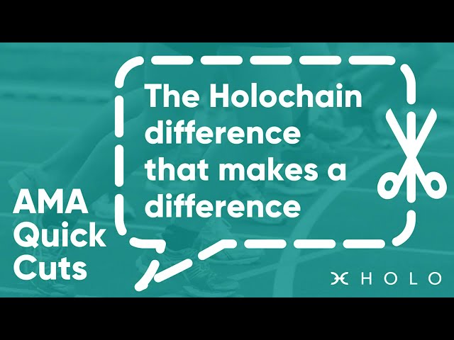 The Holochain difference that makes a difference
