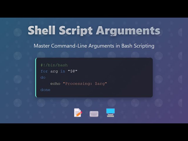 Shell Scripting: Mastering Command-Line Arguments for Beginners