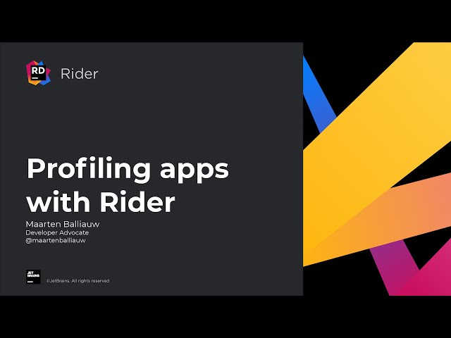 Profiling and Dynamic Program Analysis in Rider