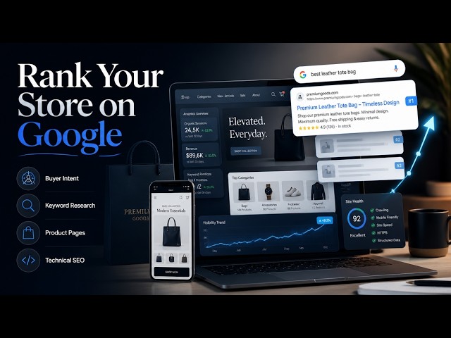 eCommerce SEO Guide | Rank Your Online Store Higher on Google in 2026