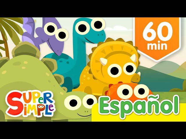 10 Pequeños Dinosaurios Y Más Canciones Infantiles | Musica Para Niños