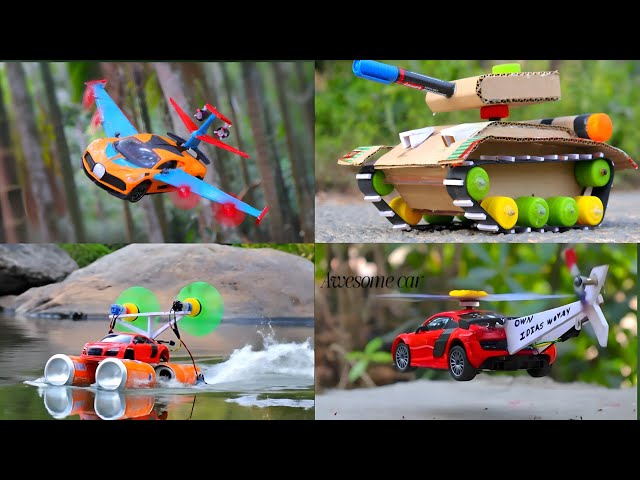 4 Amazing Things You Can Make At home | Awesome DIY Toys