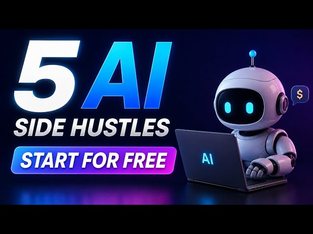 5 Beginner AI Side Hustles You Can Start for Free