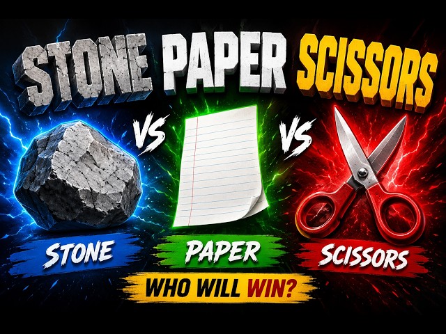 🎮 Stone Paper Scissors Game | Play Against Smart AI 🤖 | HTML, CSS & JavaScript