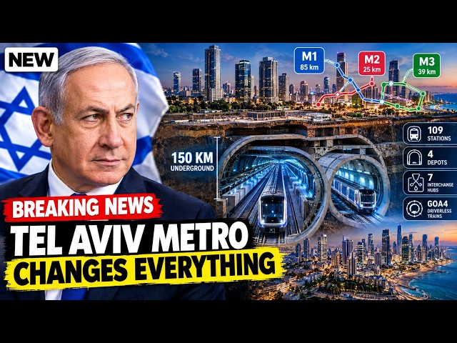 Israel's $60 Billion Underground Megaproject