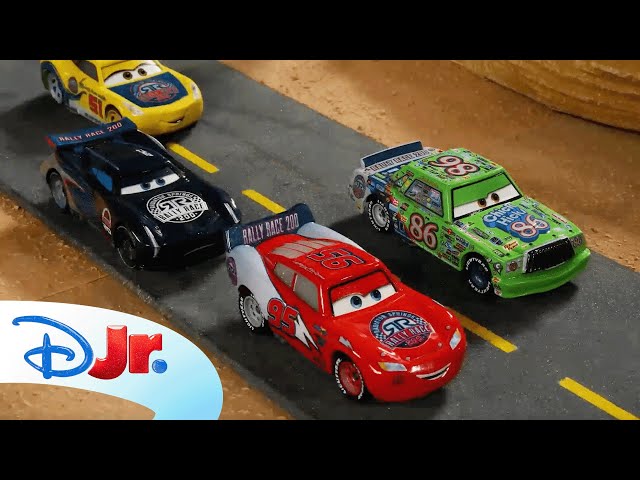 Jackson Storm Joins the Radiator Springs Rally Race! 🏁 | Pixar Cars | @disneyjr