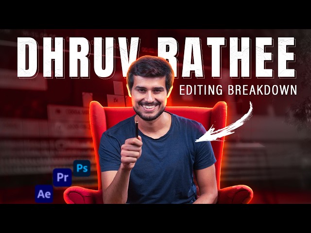 Dhruv Rathee's Editing Style Decoded | Motion Graphics, Sound Design & More