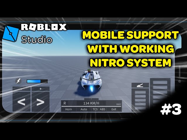 How to add Mobile Support with NOS System on a car in Roblox Studio | A-Chassis #3 by HazDev