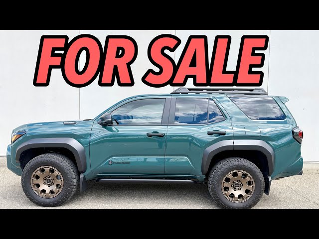 Why I’m Selling My Toyota 4Runner Hybrid TRAILHUNTER! 