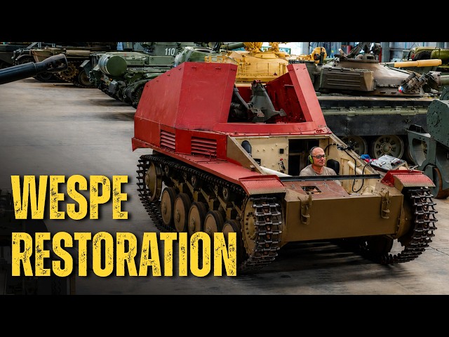 WORKSHOP WEDNESDAY: The Wespe is Nearly COMPLETE. Shields, Glacis Plate & Daz's First Drive