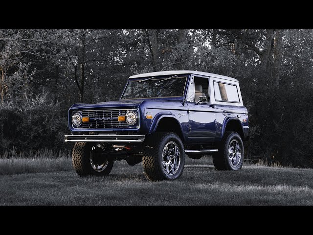 1971 Ford Bronco Restomod - Drive & Walkaround