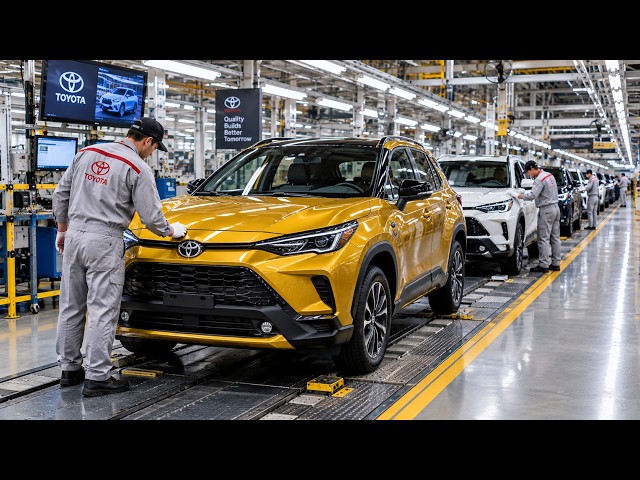 How Toyota Builds the Yaris Cross | Inside the High-Tech Production Line
