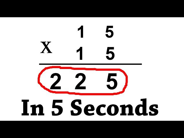 Vedic Maths Squares: Vedic maths tricks for fast calculation | Maths tips & tricks