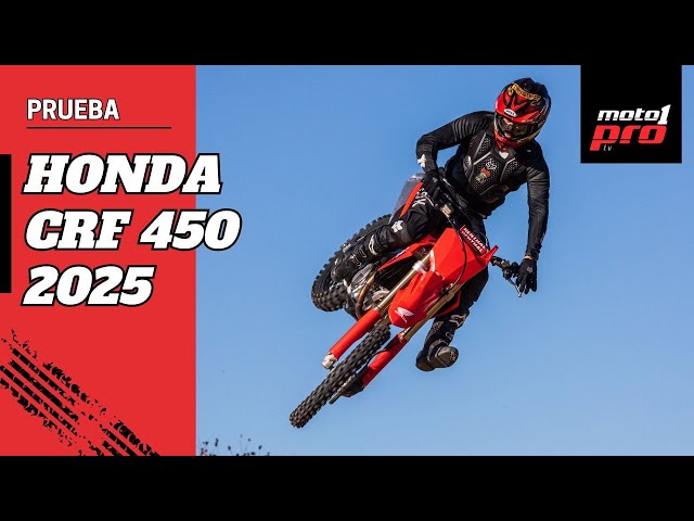 Prueba Honda CRF 450 2025