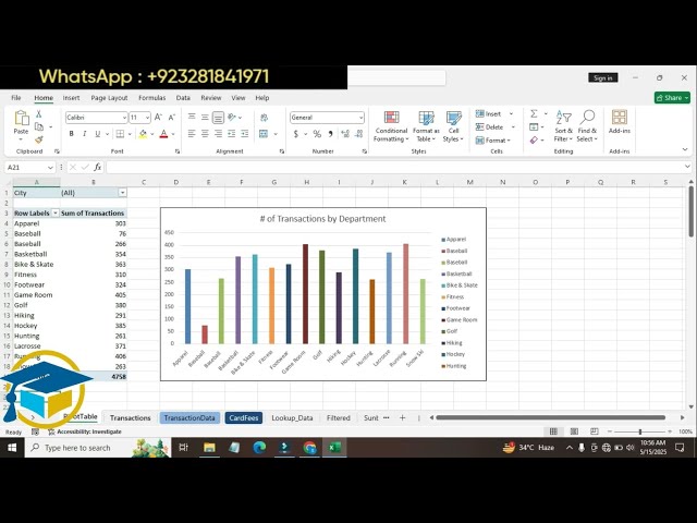 In Practice Excel 365: Application Capstone Project 2 |Step-by-Step SIMnet Solution | Excel Part 1