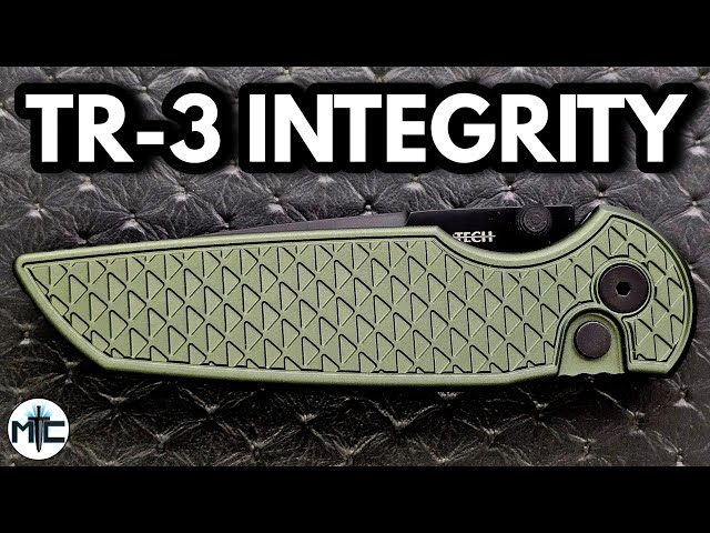 Protech MANUAL Protech TR-3 Integrity Folding Knife | Overview & Review