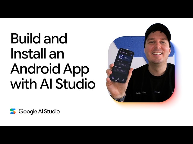 Building an Android app in AI Studio