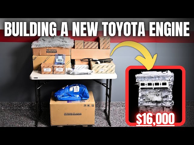 Building a Brand New Toyota Engine from Scratch