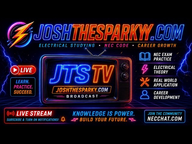 JoshTheSparky.com | Live Learning and Studying Programming | National Electrical Code