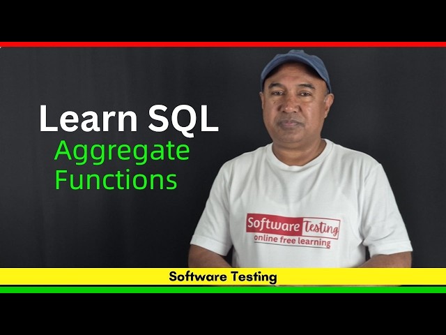 LEARN SQL Aggregate Functions: Stop Doing Manual Math!