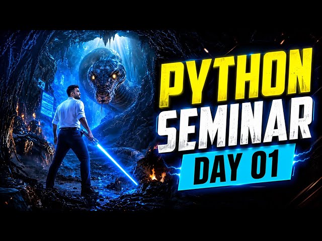 PYTHON SEMINAR  | LIVE 🔴