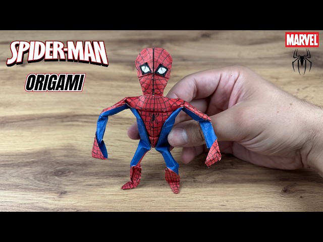 Origami Spider-Man Tutorial🕷️ | How to Make Spider-Man from Paper