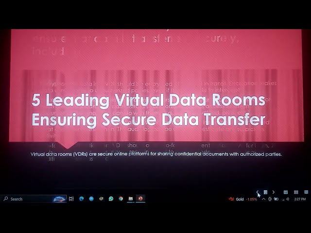 5 Leading Virtual Data Rooms Ensuring Secure Data Transfer