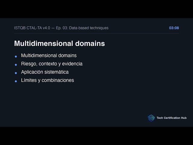 Data-based techniques | ISTQB CTAL-TA v4.0 — Ep. 03