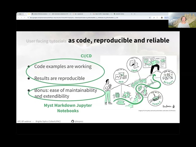 2026-08-12 webinar: User-Facing Tutorials as Code: Reproducible and Reliable Tutorials with CI/CD