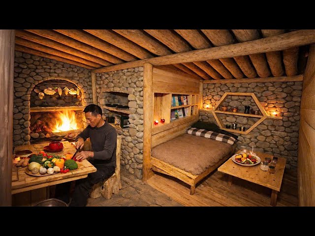 In Just 30 Days, This Man Single-Handedly Built A Sturdy, Warm Underground Shelter Amidst Nature.