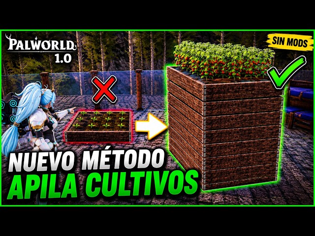 🤯 NEW METHOD to STACK CROPS, BEDS, and WHATEVER YOU WANT in PALWORLD 1.0