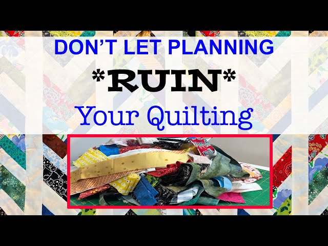 ♻️ v24.09 😭❓IS PLANNING RUINING YOUR QUILTING❓😭 | FAST HERRINGBONE | Beginner Friendly Scrapbuster