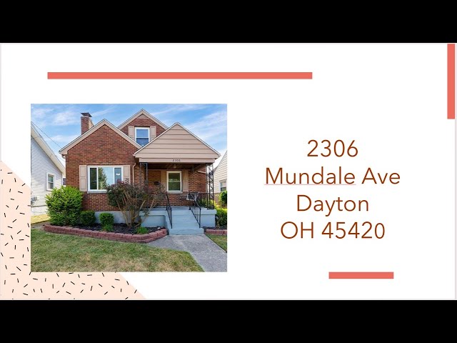 SOLD! 2306 Mundale Ave, Dayton, OH 45420 ~ Desireable, updated cape cod in the heart of Belmont!