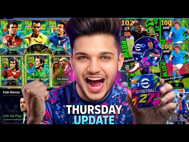 Which EPICs and MANAGERS are coming tomorrow?! 😱🔥 | Thursday Update | eFootball 2027