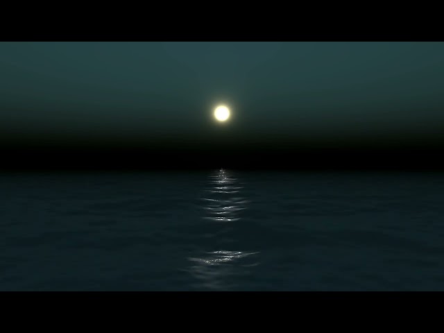 No Copyright Background Video, Motion Graphics, Relaxing Screensaver, Background, Moon Animation