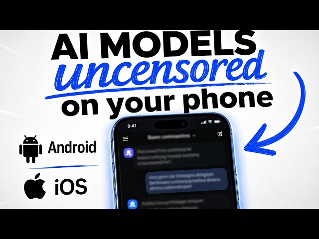 Uncensored AI Offline on Any Phone: Android & iPhone!