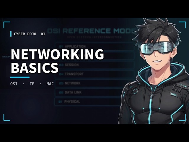 Networking Basics: OSI Model, IP, and MAC in 90 Seconds