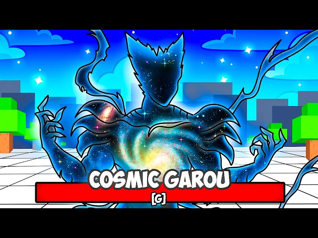 I Unlocked THE NEW COSMIC GAROU Moveset in Roblox Strongest Battlegrounds!