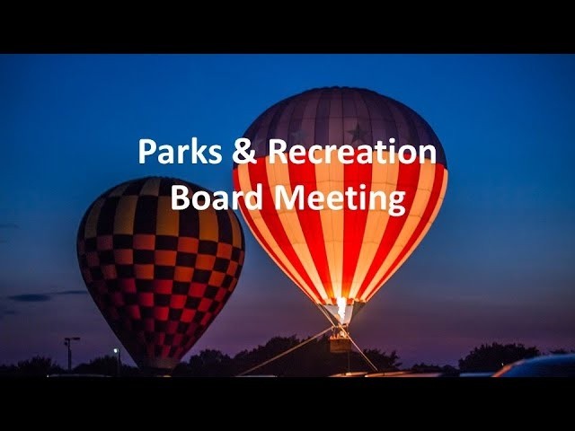 Keller Parks and Recreation Board Meeting - October 8, 2026