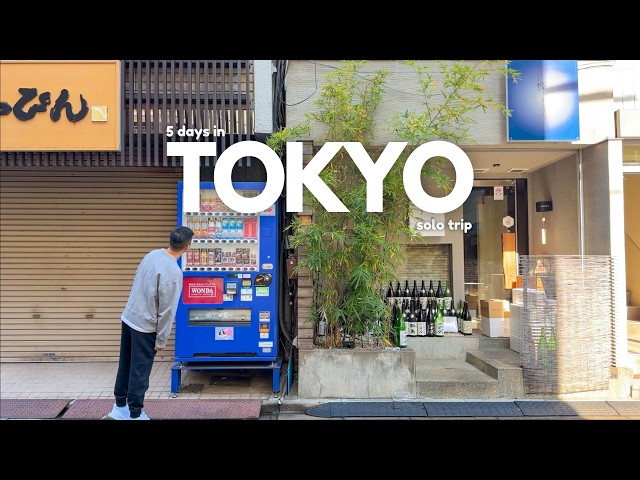 5 Days Introvert Solo Trip in Tokyo | Mt Fuji, Temple, Cafe, Museum, Autumn Leaves, Christmas Lights