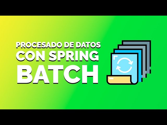 Procesamiento de Datos con Spring Boot Batch y SQL #ByteCode #Stream #4
