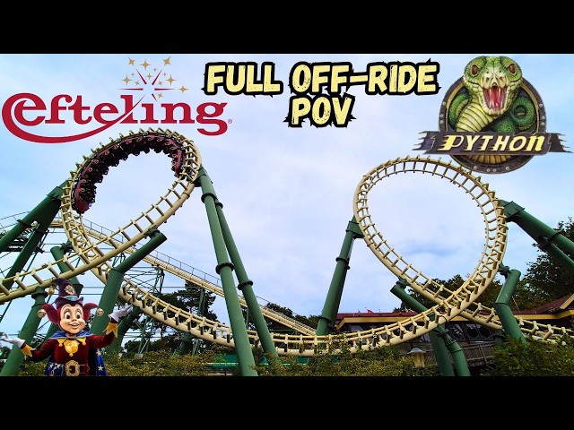 Python Full Off-Ride POV 2026 at Efteling