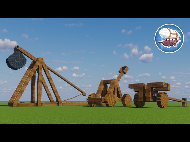 abusing create aeronautics to make medieval siege weapons