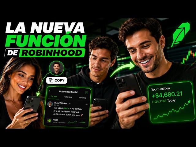 ¿Tiene Robinhood Funciones Sociales? 🤝 Así Funciona Robinhood Social | Tutorial Completo 2026