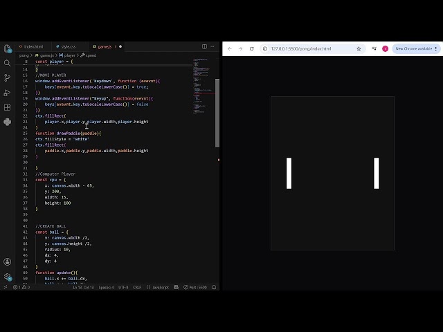 building my first game | html css javascript