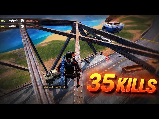 35 KILLS SOLO VS SQUAD CALL OF DUTY MOBILE BATTLE ROYALE GAMEPLAY