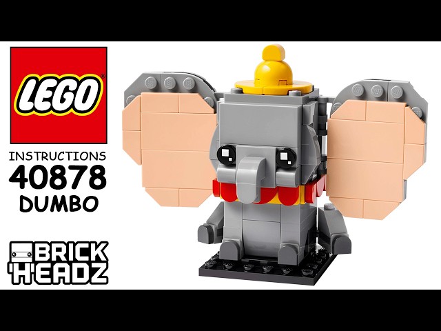 How to build LEGO Brickheadz 40792 - Dumbo (Step-by-Step Tutorial) 2026