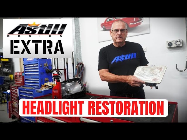 Headlight Restoration - Ford XC Panel Van | Astill Design Extra